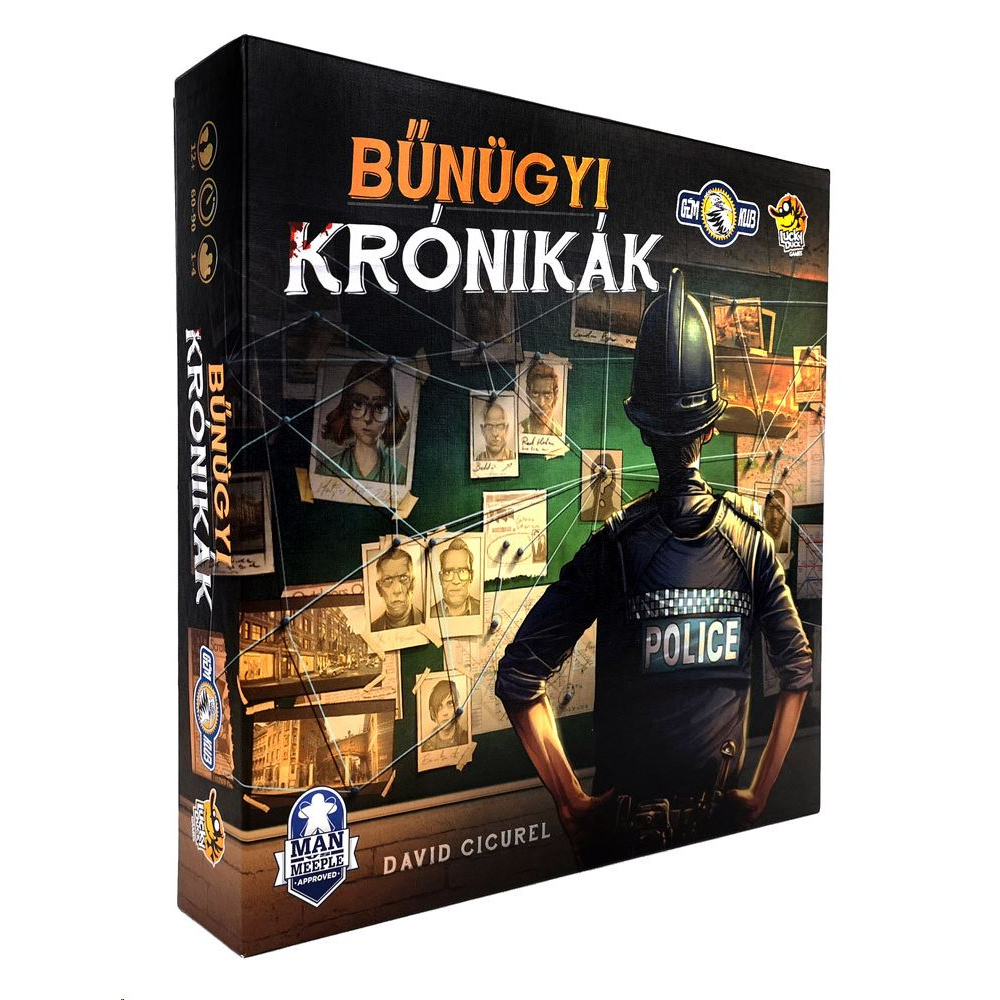 Lucky Duck Games Bűnügyi krónikák társasjáték (LDG10001) (LDG10001