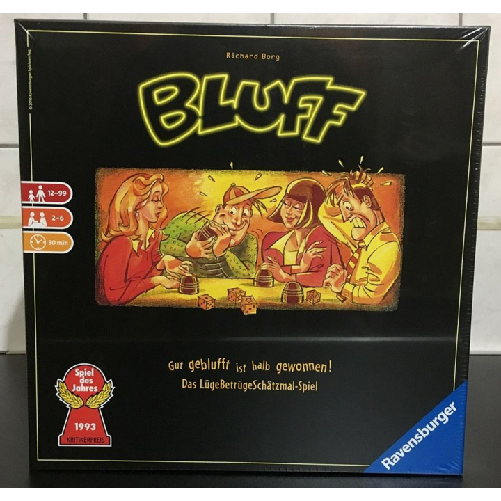 Ravensburger Bluff német nyelvű társasjáték (3343183) (Ravensburger3343183)
