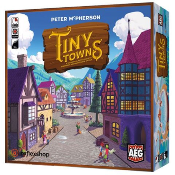 Asmode Tiny Towns társasjáték (AEGRSTINY) (AEGRSTINY)