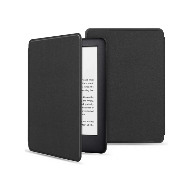 Kindle 11 (2022) tablet tok (Smart Case) on/off funkcióval - black (ECO csomagolás)