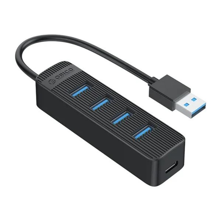 Orico ORICO-TWU3-4A-BK-EP 4 портов USB3.0 хъб черен (ORICO-TWU3-4A-BK-EP)