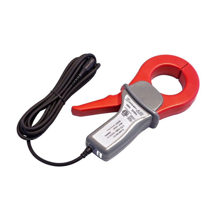 Cablu masurare multimetru Peaktech, P4145, 1000A AC, Conector BNC, Negru/Rosu