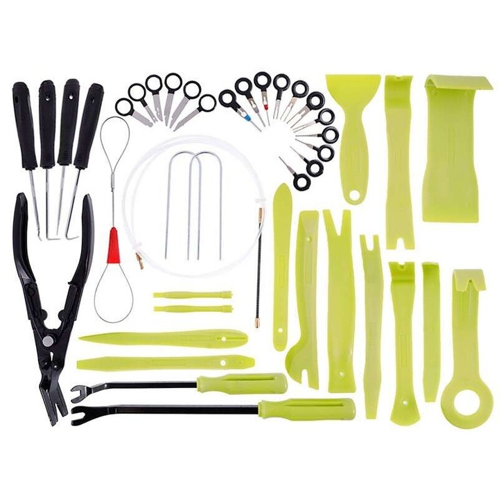 Trusa 42 piese demontat interior, panou tapiterie, plastic-metal, 63685 Camotion