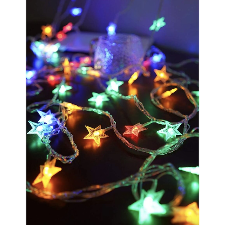 Instalatie stelute multicolore - 6m/USB