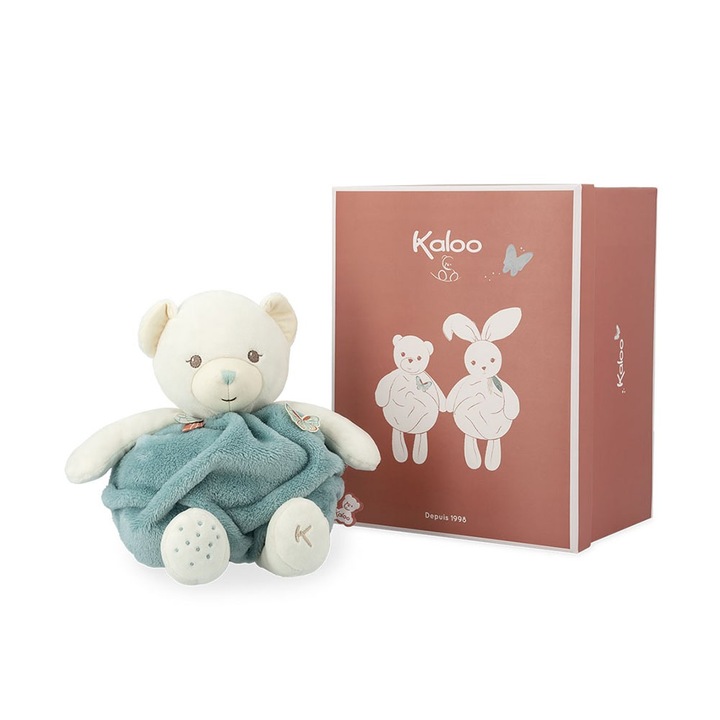 Ursulet din plus, Kaloo, Bubble of Love, verde, 30 cm