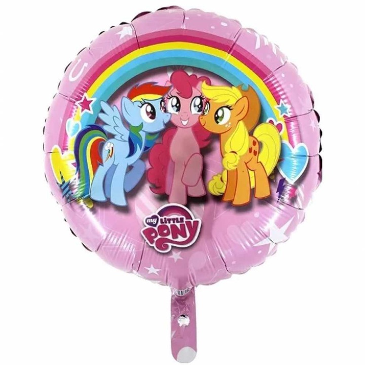 Кръгъл фолиен балон My Little Pony, 46 см, L18024