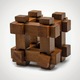 Joc de inteligenta, Professor Pengelly's, Set 5 puzzle-uri, 26 x 16 x 5 cm, lemn/metal