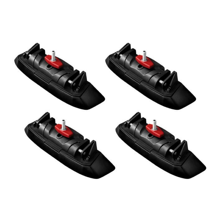 Suport atasare bare transfersale, Lampa, Mercedes C-Klas W205 2D COUPE 12/15+, Negru/Rosu