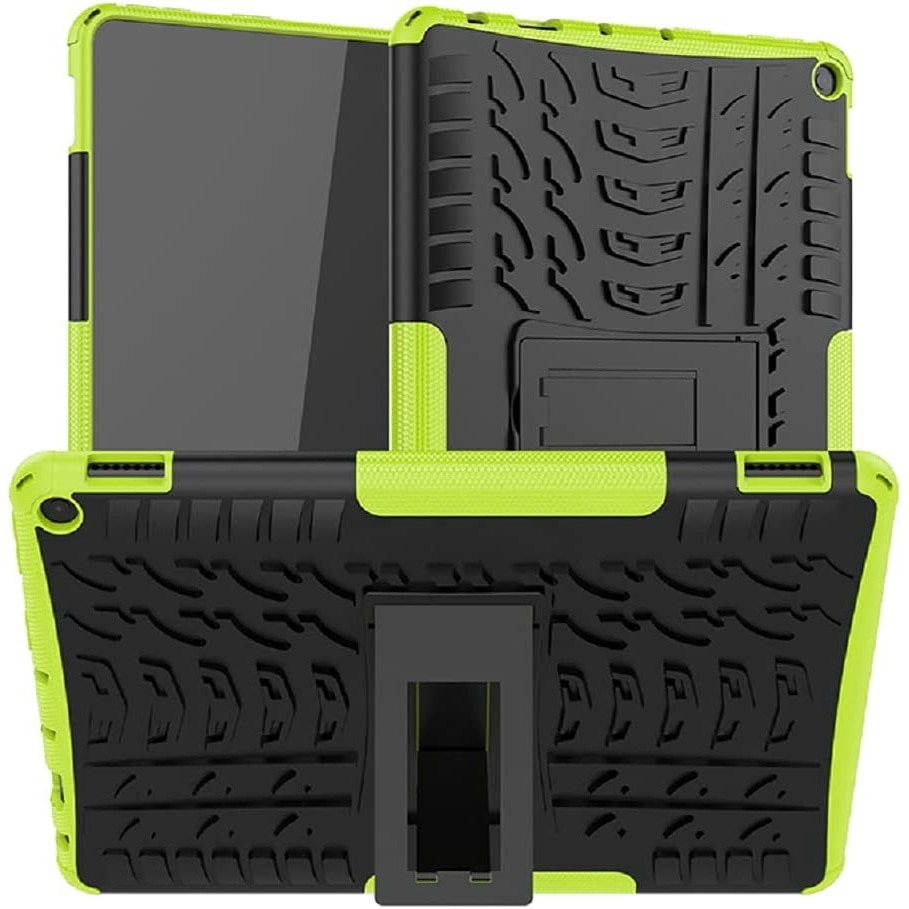 Husa Sigloo, pentru tableta Xiaomi Mi Pad 5, Mi Pad 5 Pro, Heavy Duty Rugged Armor, Black and Green