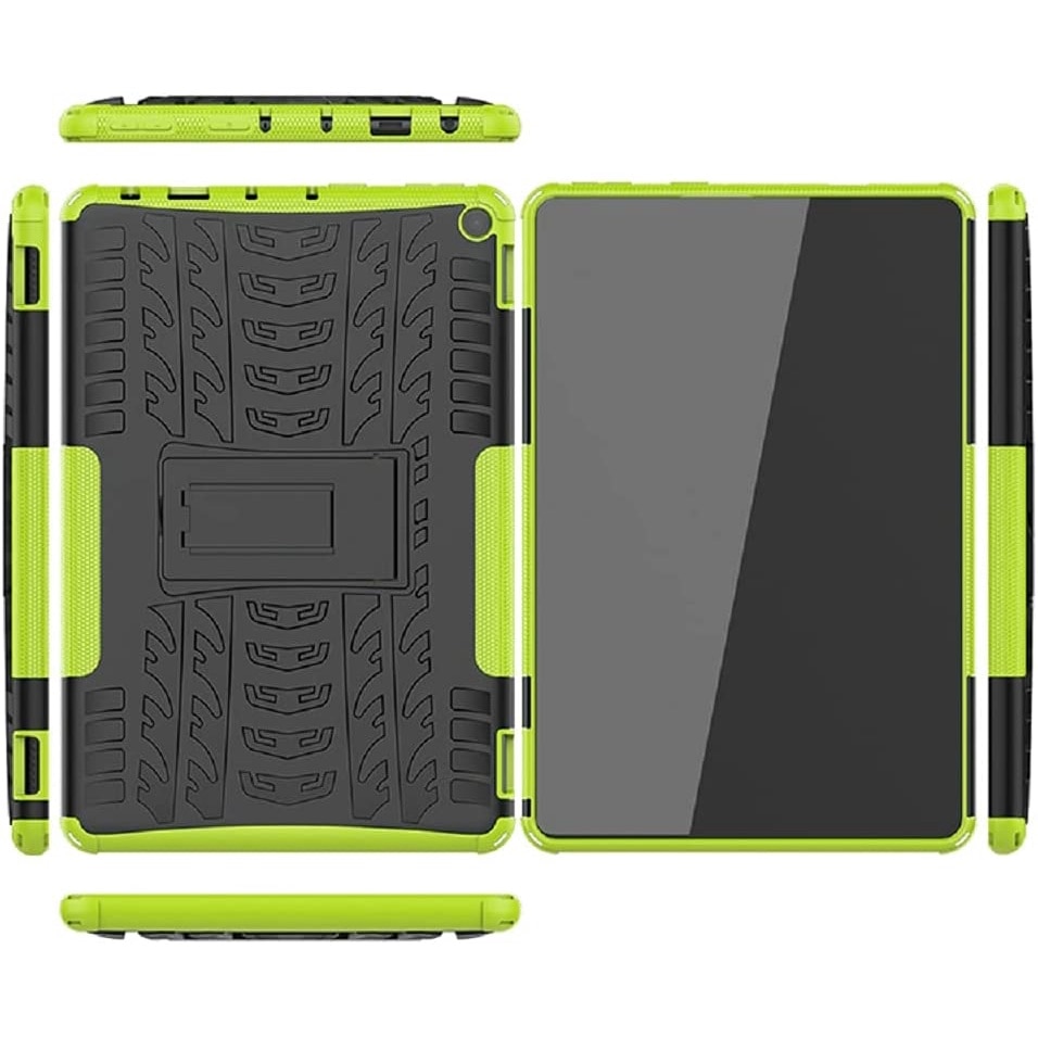 Husa Sigloo, pentru tableta Xiaomi Mi Pad 5, Mi Pad 5 Pro, Heavy Duty Rugged Armor, Black and Green