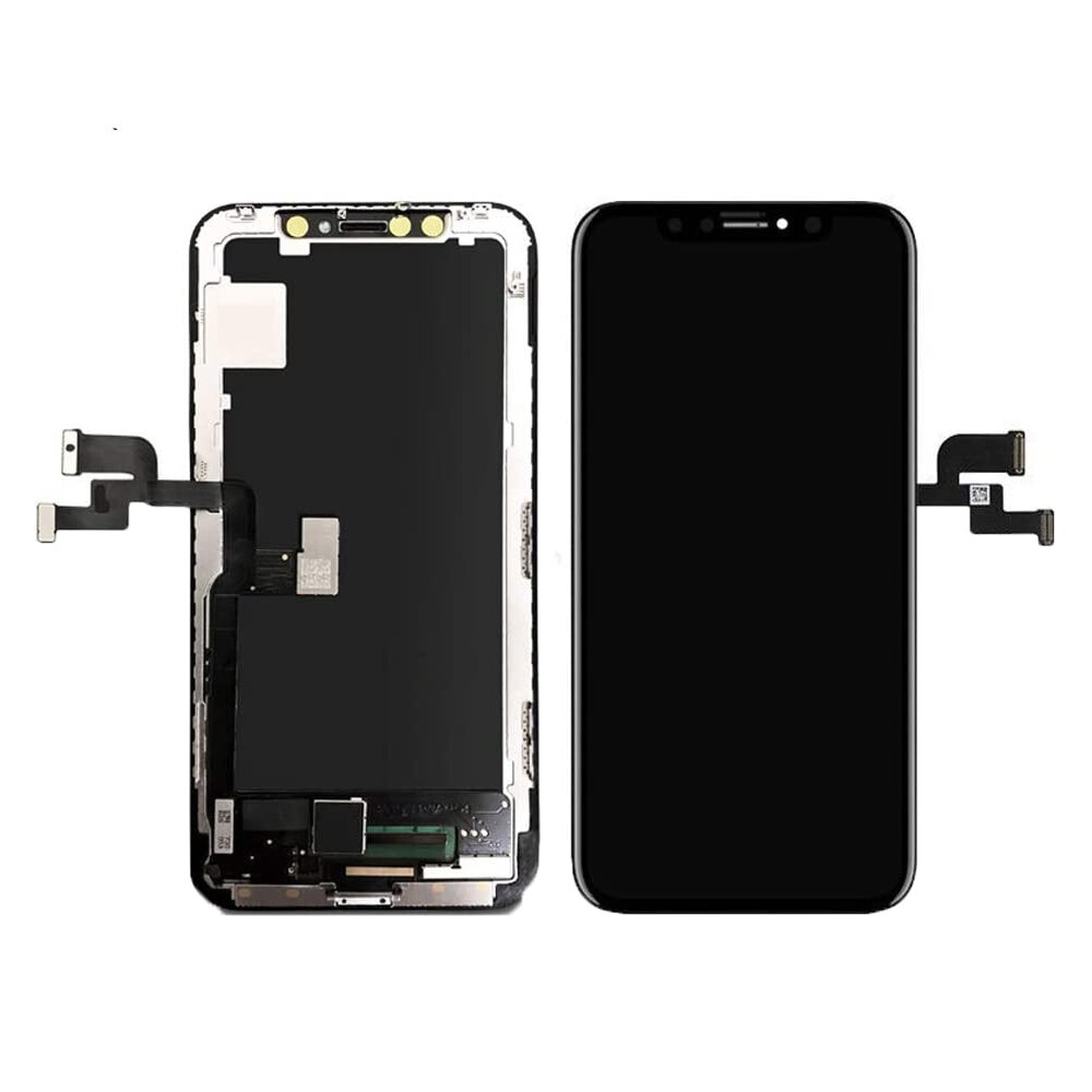 Display pentru Apple iPhone X, Negru, LCD, Ecran Tactil, High