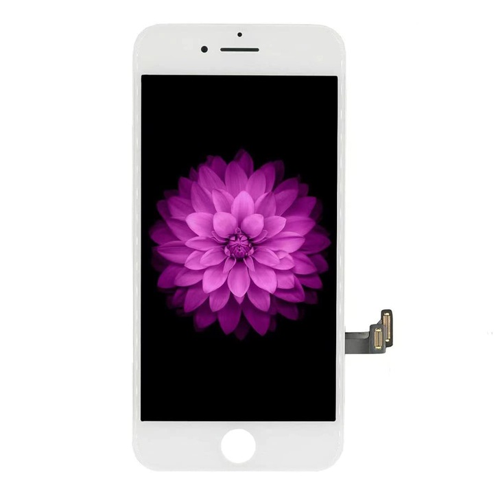 Display pentru Apple iPhone 8 Plus, Alb, LCD, Ecran Tactil, High Quality, PremiumCell