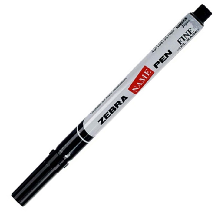 Marker, Zebra, Cu alcool, Fin, 1.5 mm, Negru