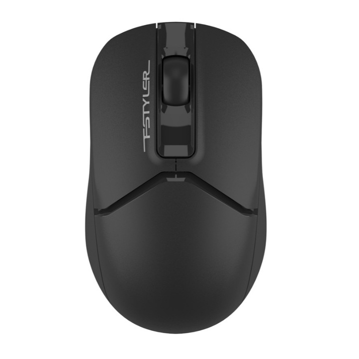 Безжична мишка A4Tech Fstyler FG12, 1200 DPI, 3 бутона, черна