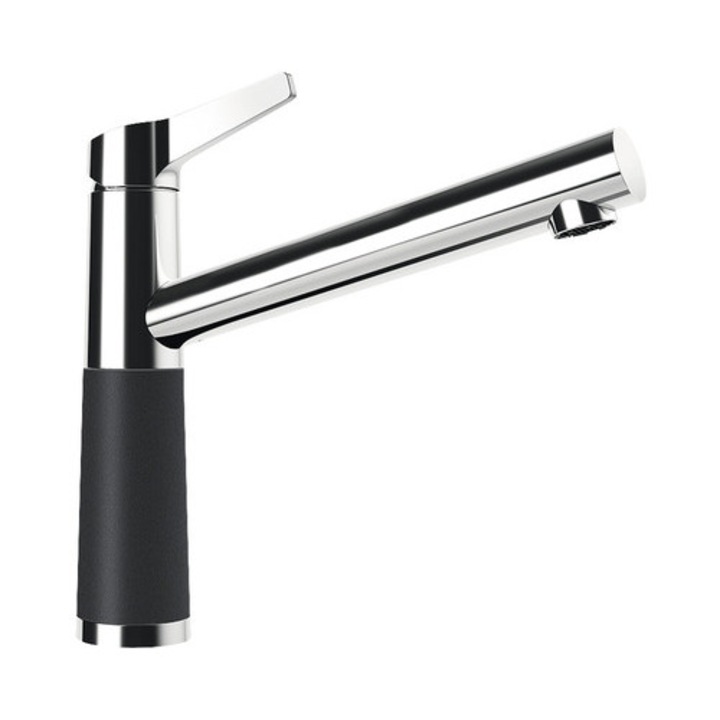 Едноръкохватков кухненски смесител SC-510, керамичен патрон, Cristadur Magma