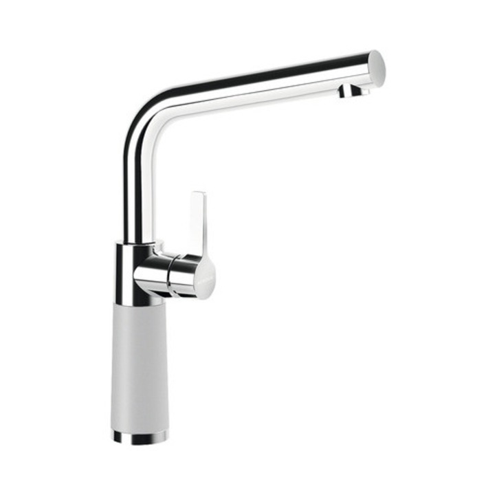 Смесител SC-540, Едноръкохватков кухненски, висок чучур, керамичен патрон, Crystalite Croma