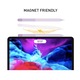 Huzat Apple Pencil 2-höz, szilikon anyag, lila