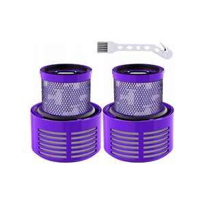Set 3x filtre aspirator, Sillar, Compatibil Dyson V11 V15 DETECT ABSOLUTE  PRO, Mov 