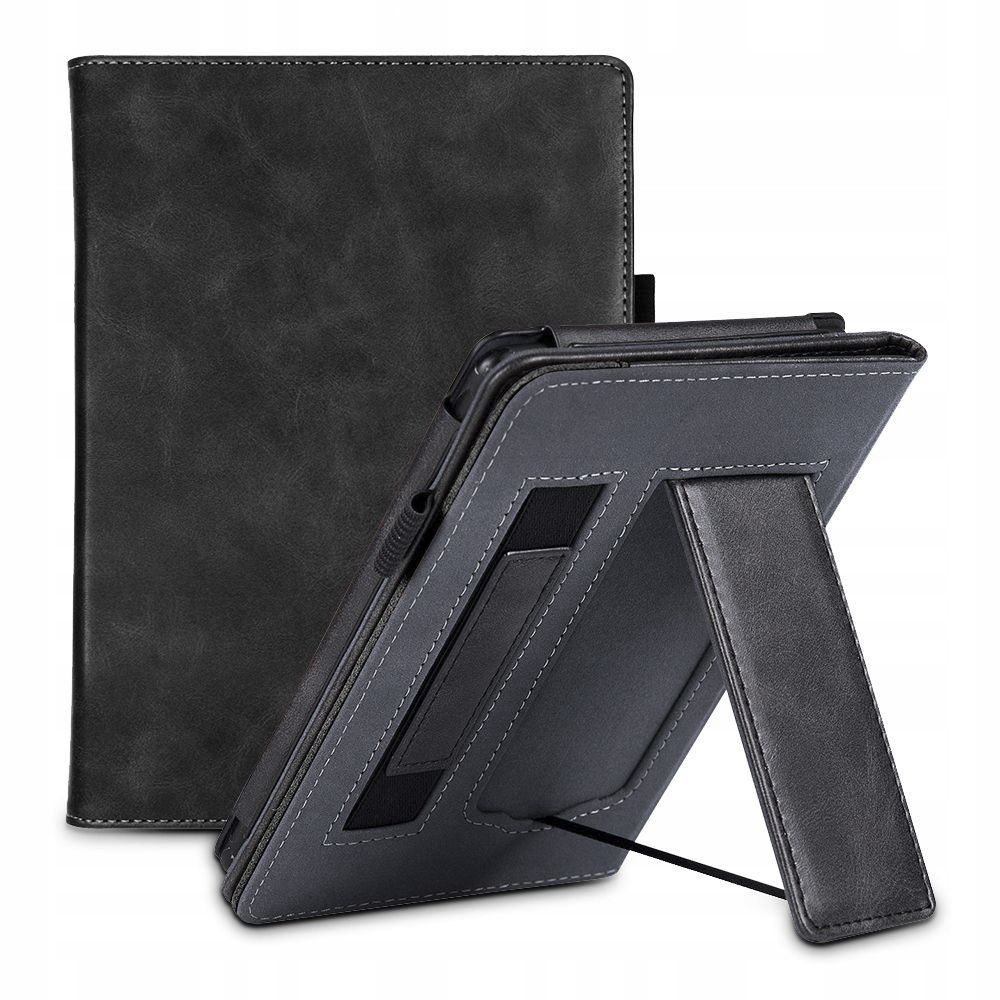 Husa pentru tableta cu suport de birou, fixGuard Smart Cover pentru Kindle 11 2022, negru