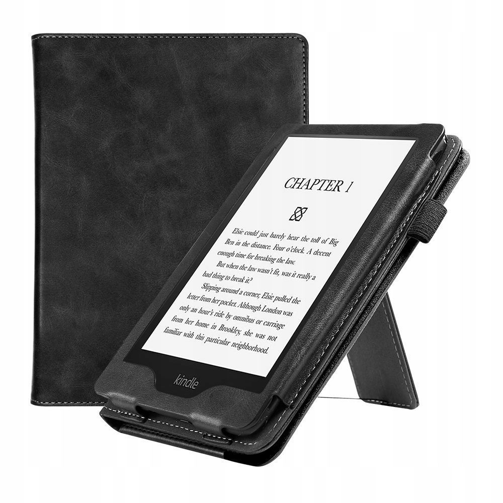 Husa pentru tableta cu suport de birou, fixGuard Smart Cover pentru Kindle 11 2022, negru