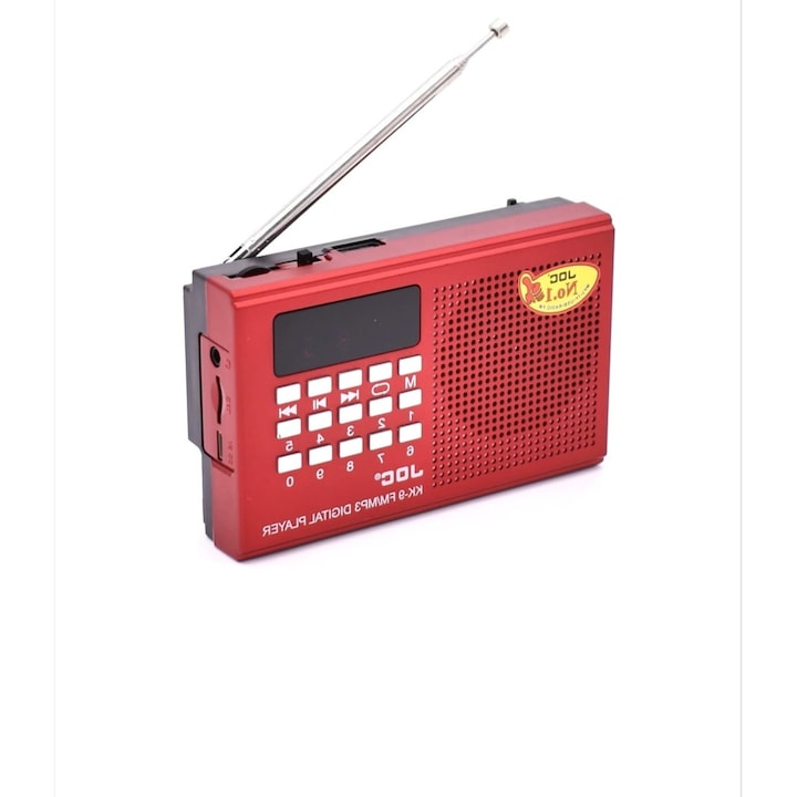 Портативно радио, Батерия 3.7 V, 2000 mAh, mp3, TF карта, USB, FM, Bluetooth, Електронен дисплей