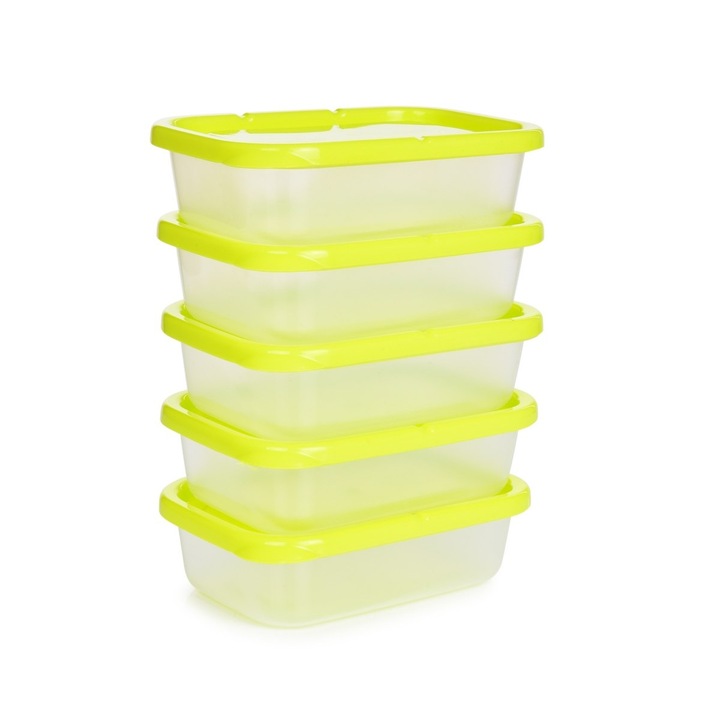 GREENBOX élelmiszer tároló doboz 5 db - 300 ml