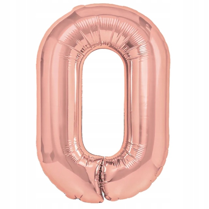 Балон за рожден ден, Vixen, Номер 0, 100 см, Розов