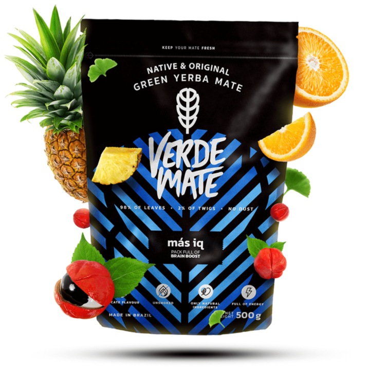 Зелен чай Mate, Mas IQ, Yerba Mate, Билки, 0,5 кг