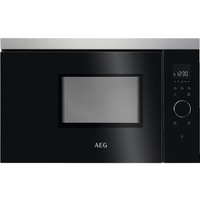 Cuptor cu microunde incorporat AEG MBB1756SEM, 800 W, 5 trepte, control tactil, negru/otel inoxidabil