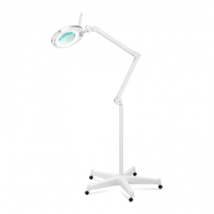 Lampa cosmetica, Physa, Cu trepied, Alb