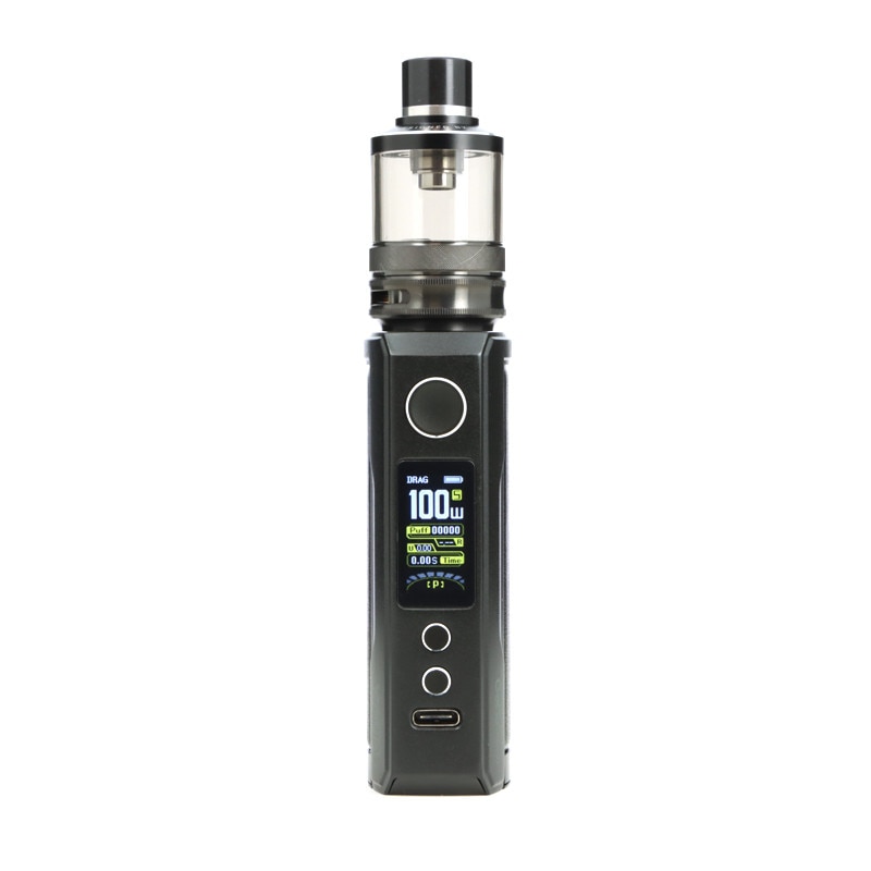 Kit Tigara Electronica Voopoo Drag X Plus Pro, 100w, 5,5ml, Black Black