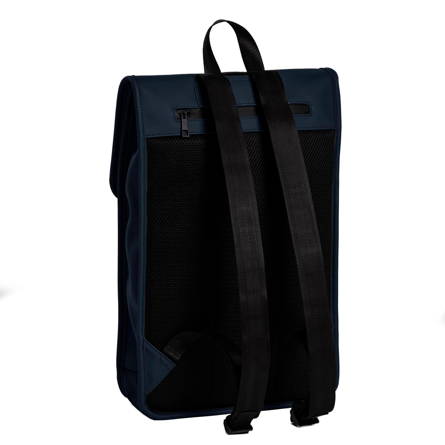 Rucsac unisex impermeabil, pentru laptop de 12 inch, Daniel Ray, seria Fullerton, Albastru