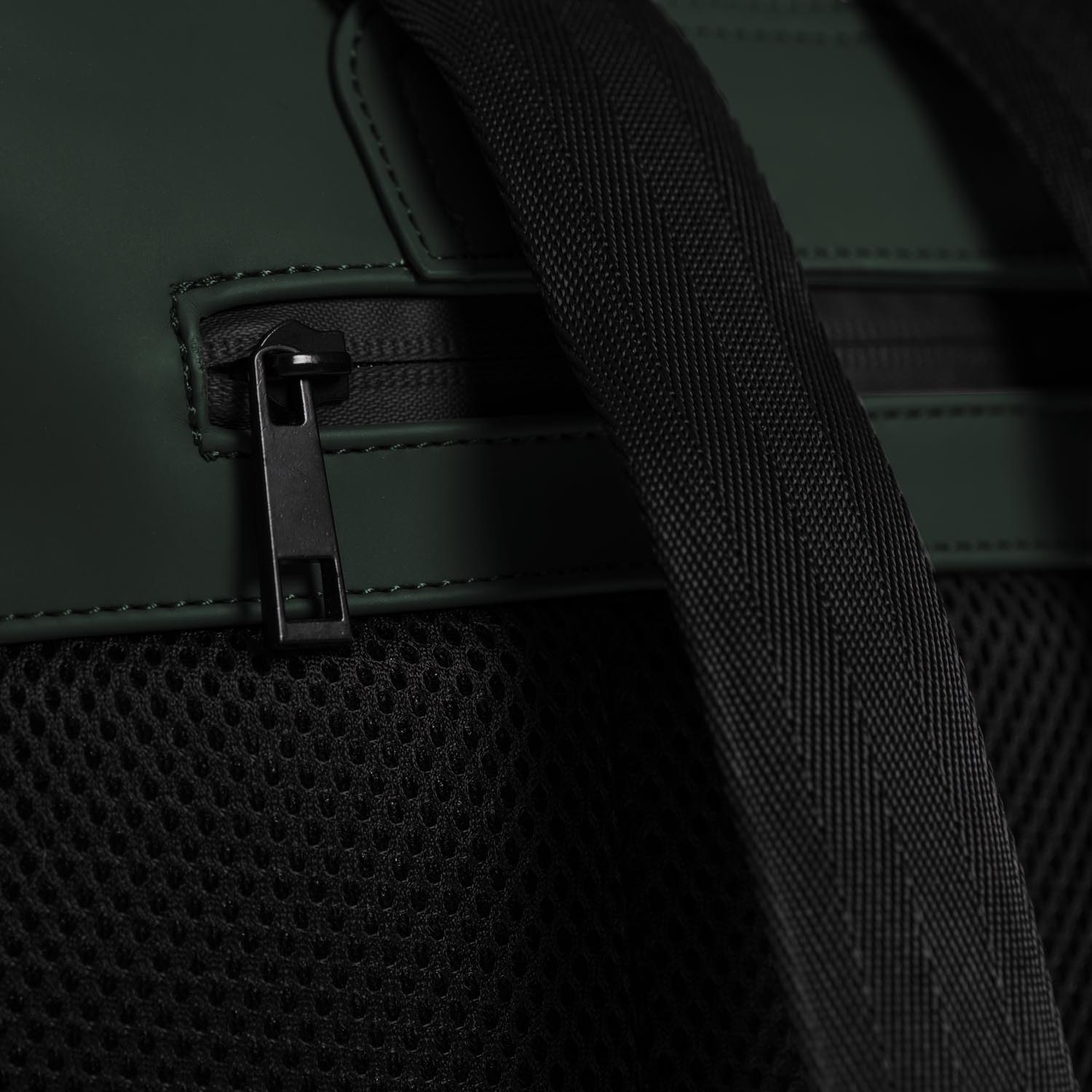 Rucsac unisex impermeabil, pentru laptop, Daniel Ray, seria Oranje, Verde inchis