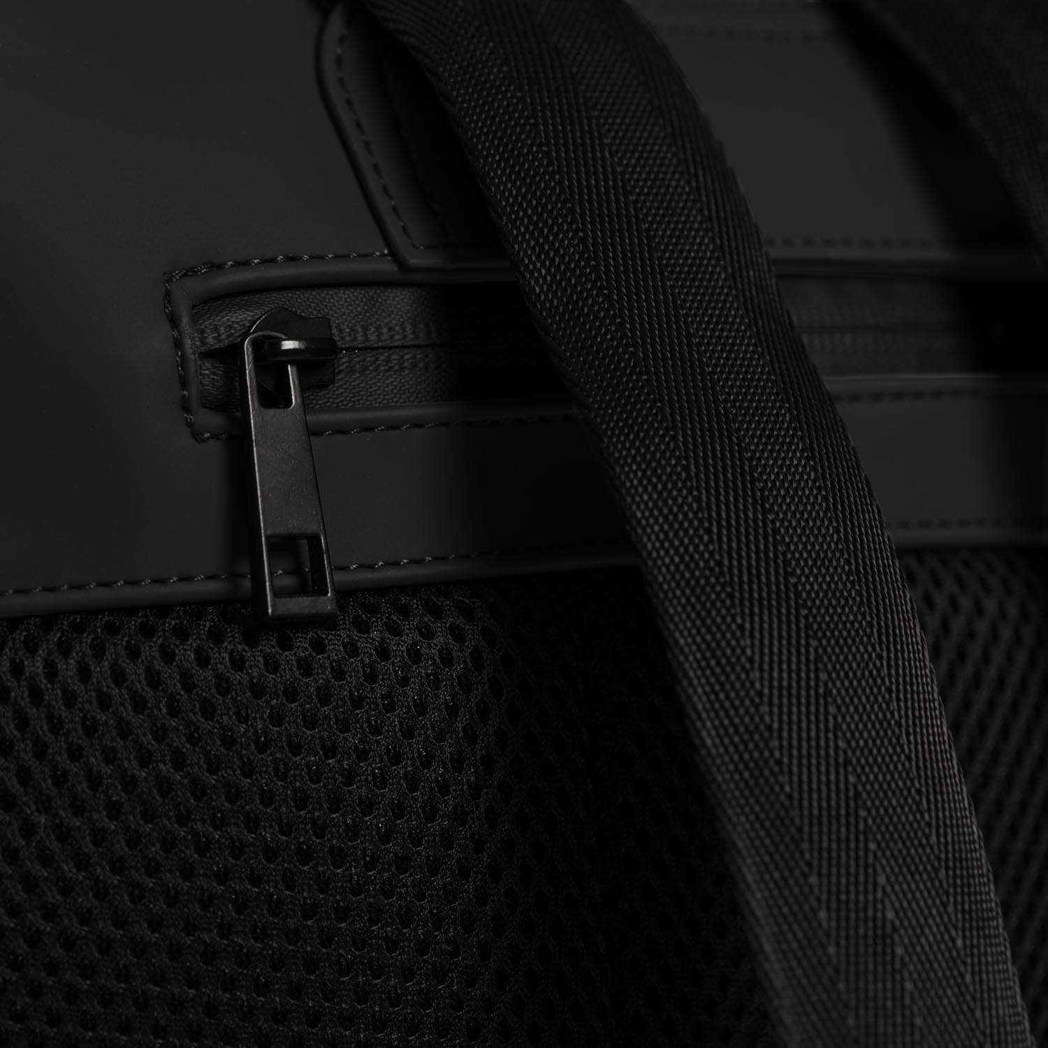 Rucsac unisex impermeabil, pentru laptop, Daniel Ray, seria Oranje, Negru