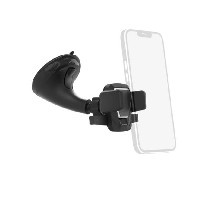 HAMA univerzális műszerfalra/szélvédőre helyezhető autós tartó - HAMA Comfort Universal Car Holder - fekete