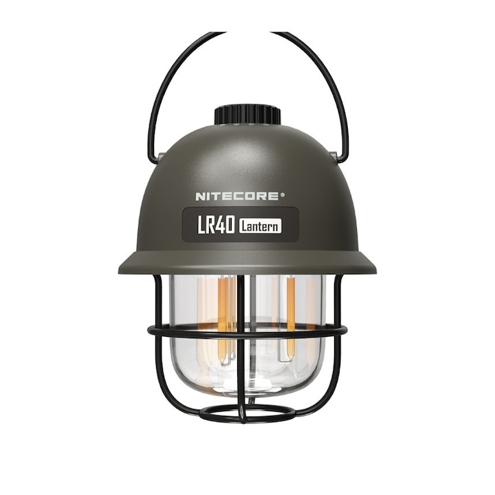 Фенерче, Nitecore LR40, презареждащ се USB-C, 100 лумена, функция Powerbank