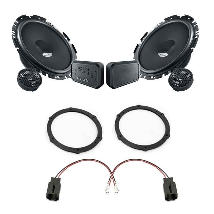 Pachet difuzoare auto Hertz Dieci dedicat usi fata Citroen C3 2018 -, RMS 80W