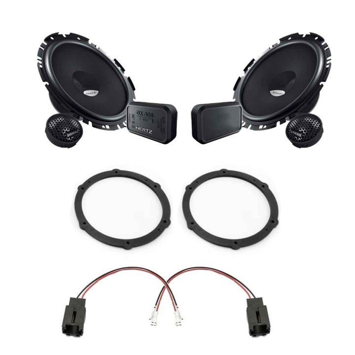 Pachet difuzoare auto Hertz Dieci dedicat usi fata Citroen C5 AirCross, RMS 80W