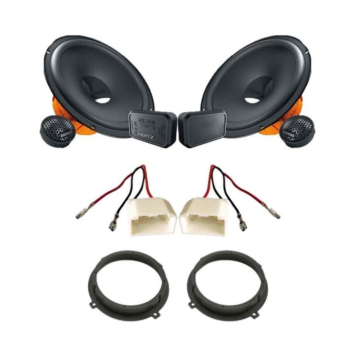 Pachet difuzoare auto Hertz Dieci dedicat usi fata Mazda 3 2014-2018, RMS 80W