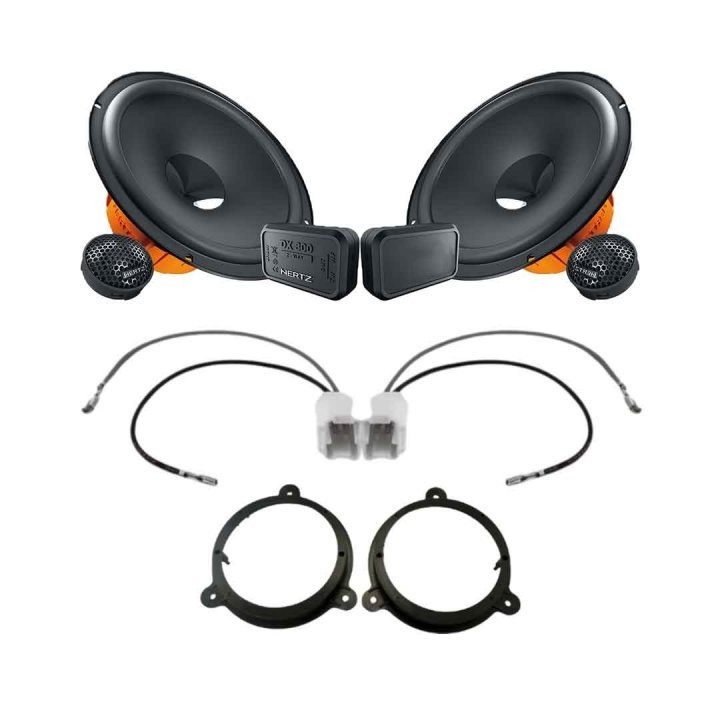 Pachet difuzoare auto Hertz Dieci dedicat usi fata Nissan Juke 2010-, RMS 80W