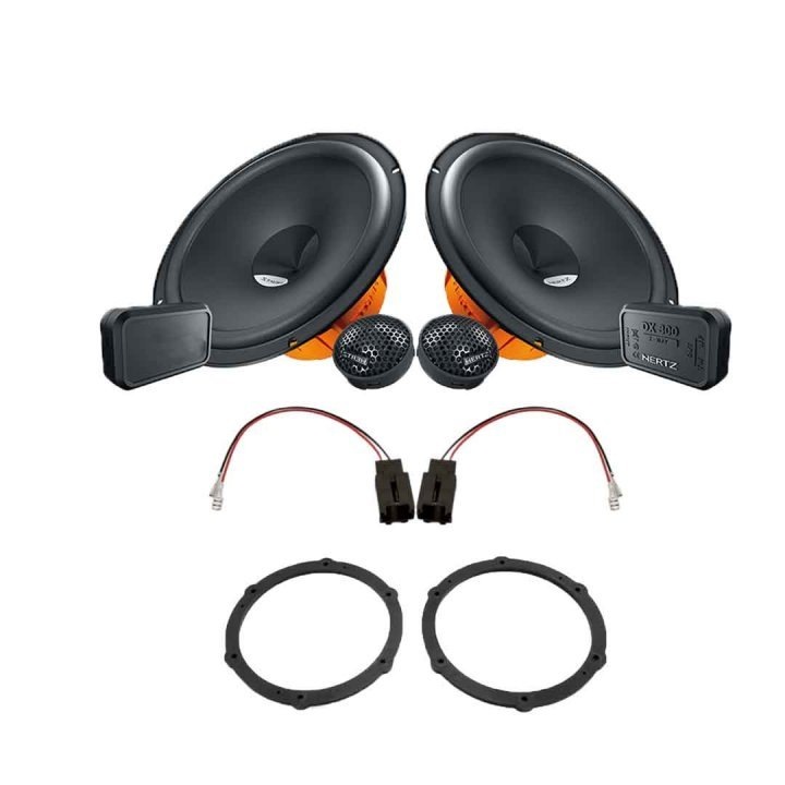 Pachet difuzoare auto Hertz Dieci dedicat usi fata Peugeot 208 2019-, RMS 80W