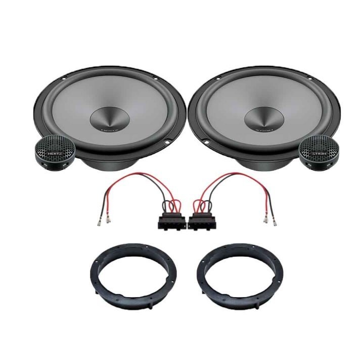 Pachet difuzoare auto Hertz Uno dedicat usi fata Seat Toledo 2012-2018, RMS 75W