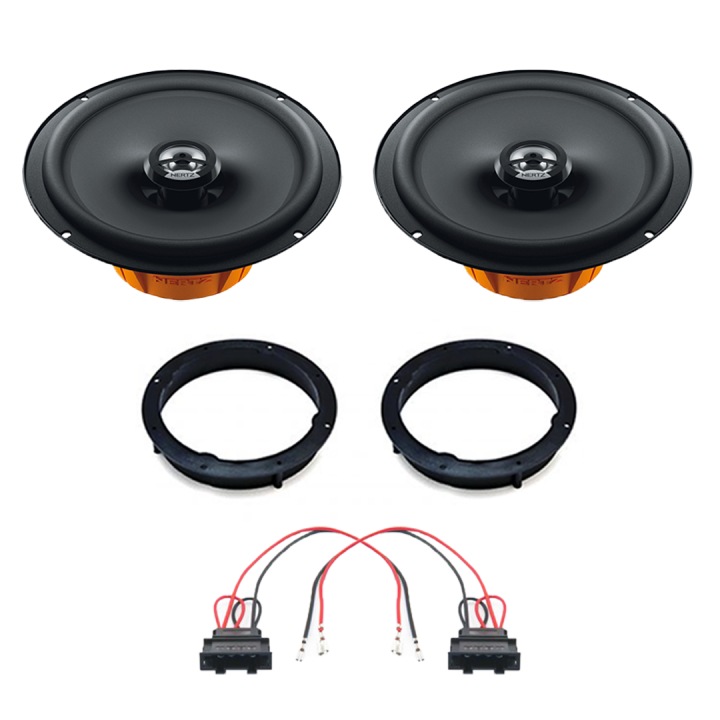 Pachet difuzoare auto Hertz Dieci dedicat usi spate Skoda Rapid 2012-, RMS 60W