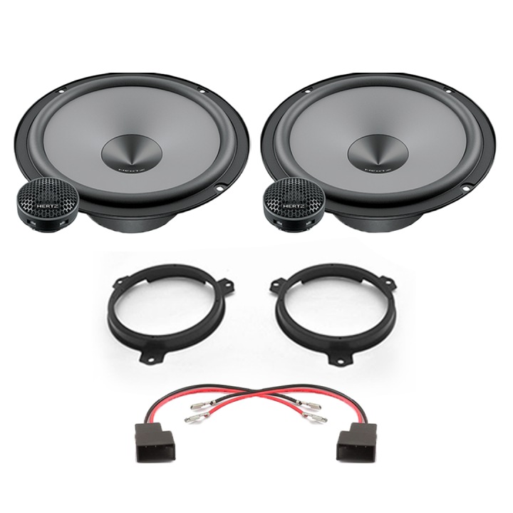Pachet difuzoare auto Hertz Uno dedicat usi fata Toyota CH-R 2016-, RMS 75W