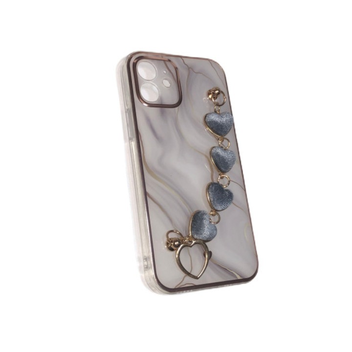 Husa Compatibila Cu Iphone 12 Trend Design 1, Alb