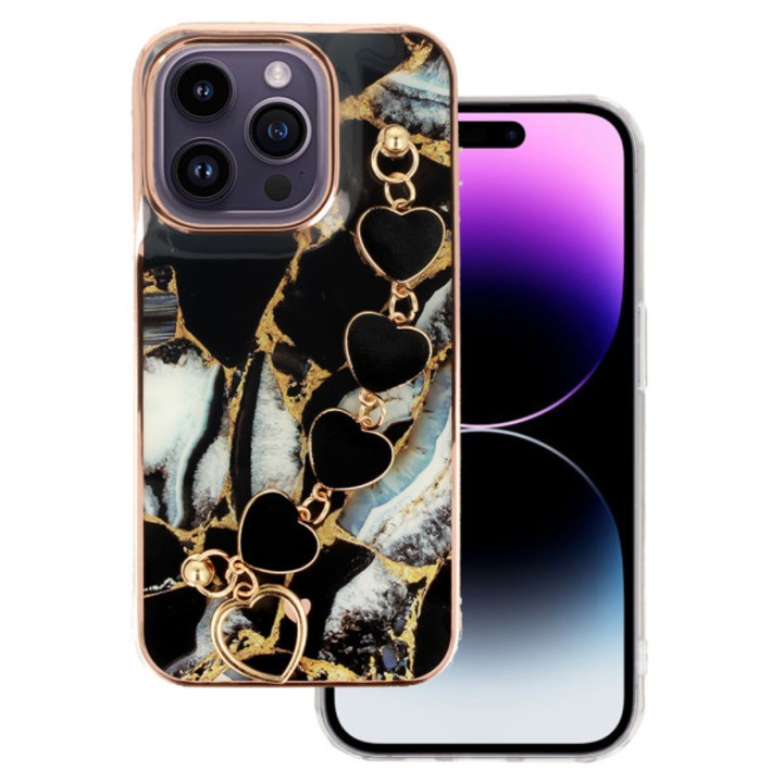 Husa Compatibila Cu Iphone 14 Trend Design 1, Negru