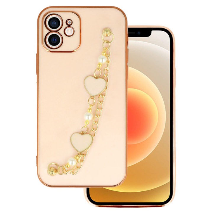 Husa Compatibila Cu Iphone 12 Trend Design 3, Roz deschis