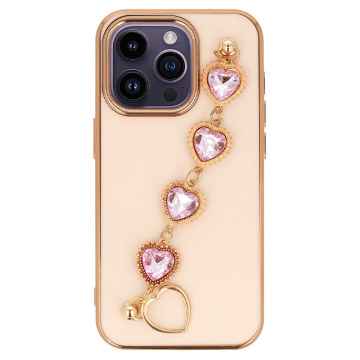 Husa Compatibila cu Iphone 14 Trend Design 2, Roz deschis