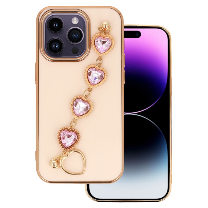 Husa Compatibila Cu Iphone 14 PRO Trend Design 2, Roz deschis