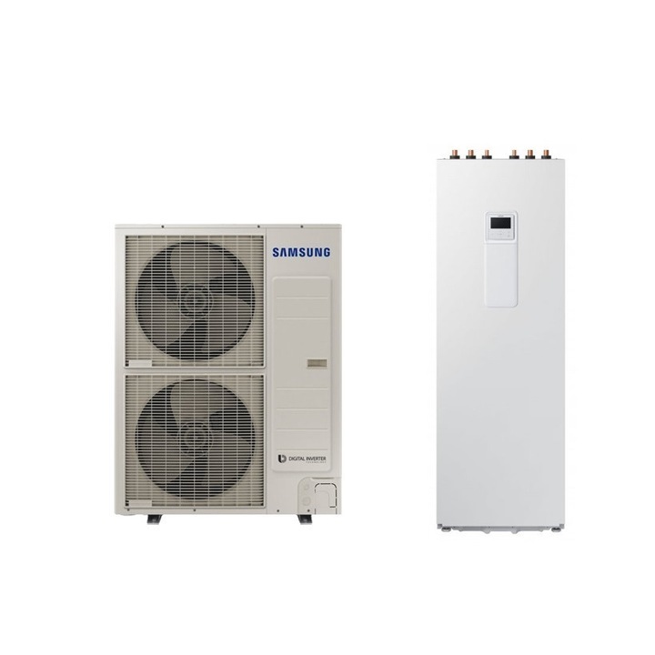 Pompa de caldura Climate Hub TDM Plus R410A 16kw cu boiler de 260 l
